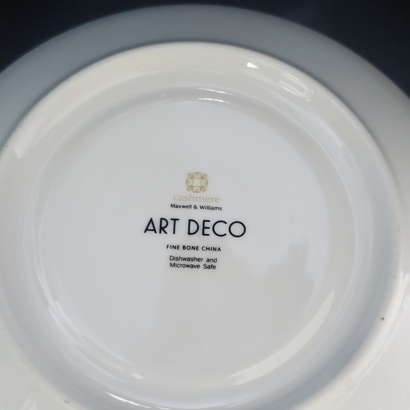 Two teacups with saucers Art Deco - Picture 4 of 9